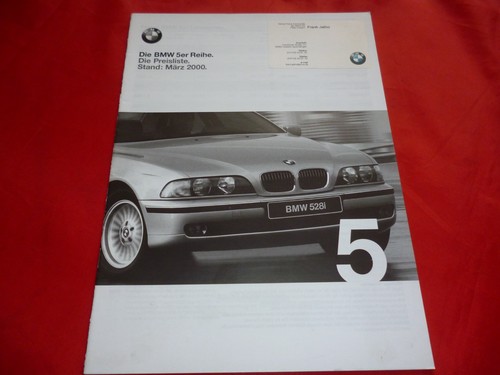 Bmw 5er e39 limousine touring - 5er,